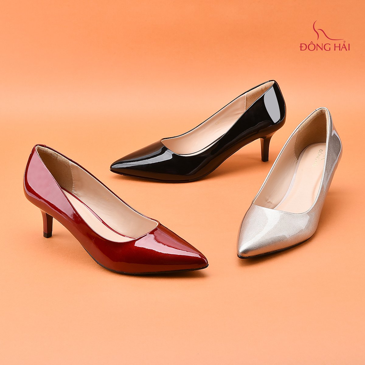 Giày cao gót nữ Đông Hải G81A3