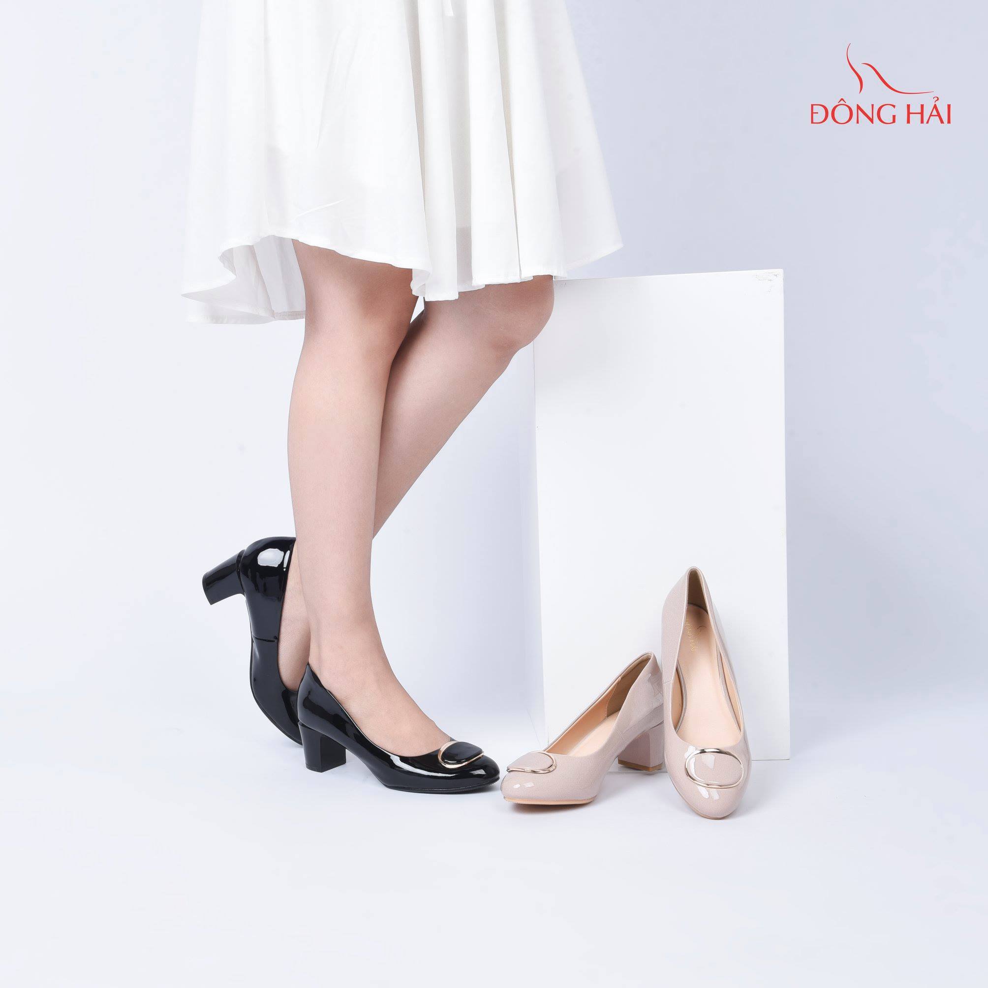 Giày cao gót nữ Đông Hải G8163D