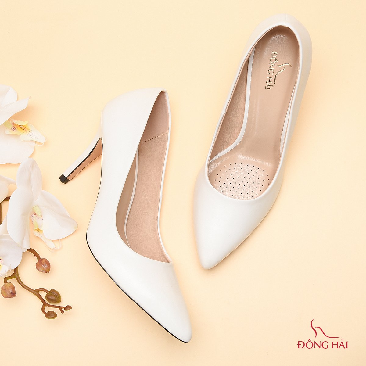 Giày cao gót nữ Đông Hải G85E1
