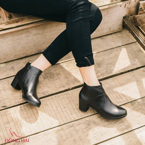Giày boot nữ Đông Hải G7126