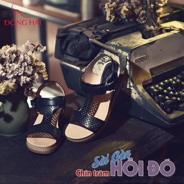 Giày sandal nữ Đông Hải S85D4