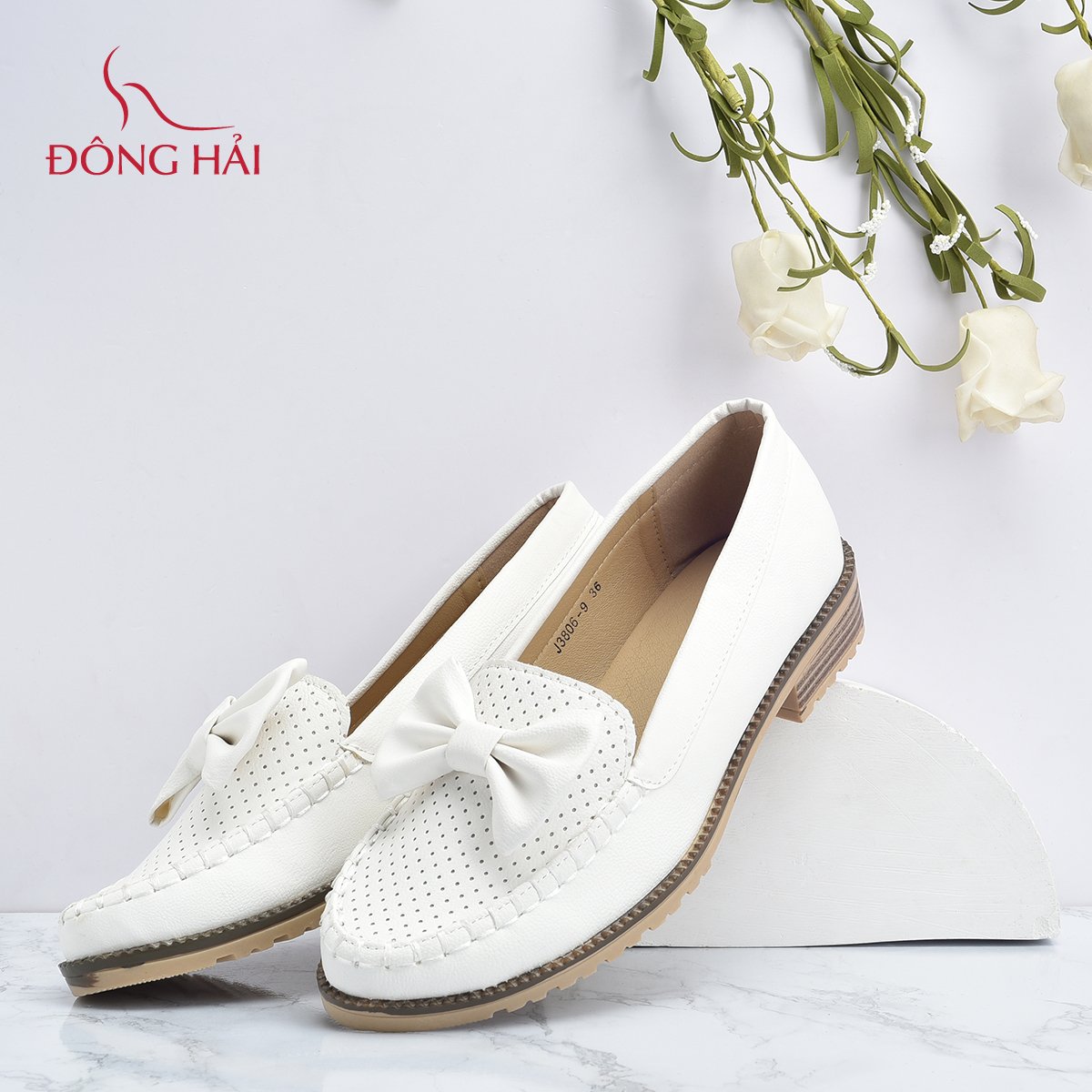 Giày búp bê nữ Đông Hải GJ38069W