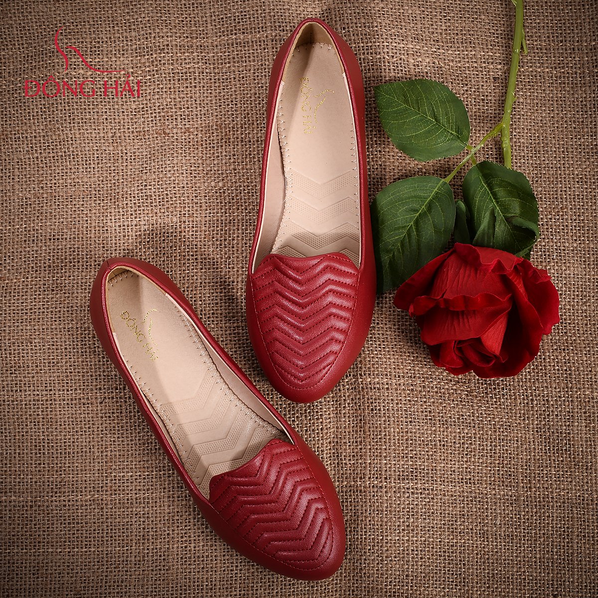 Giày búp bê nữ Đông Hải G7714