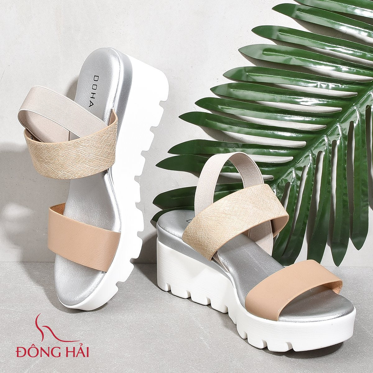 Giày sandal nữ đế xuồng Đông Hải SRX11