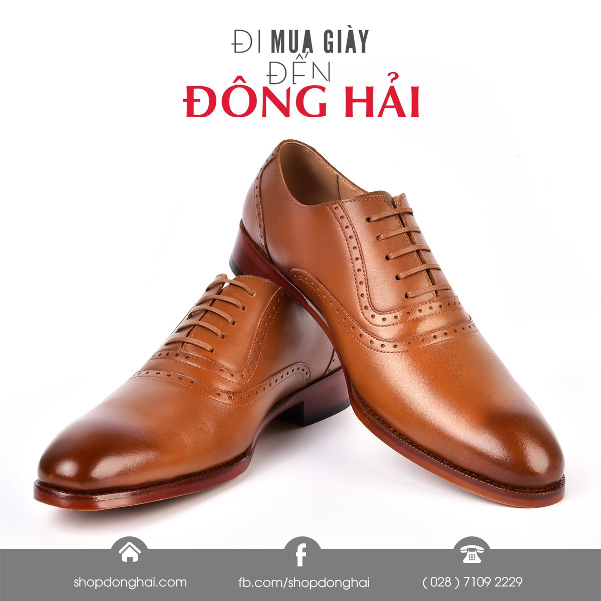 Giày Tây Nam Đông Hải G0601