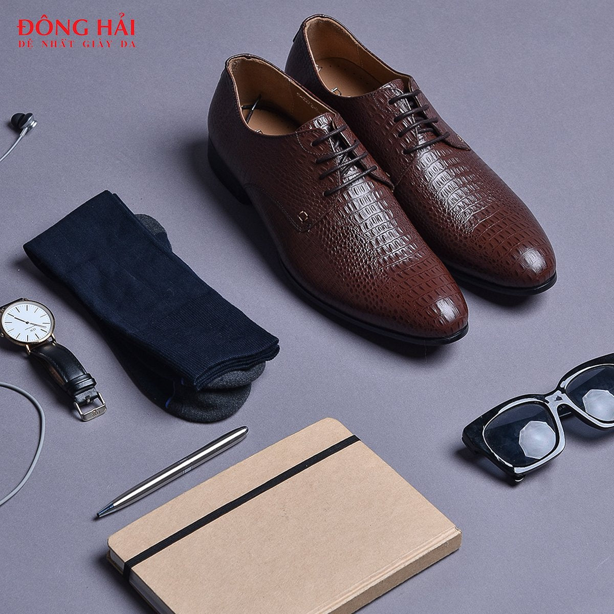 Giày tây nam Đông Hải G2272N
