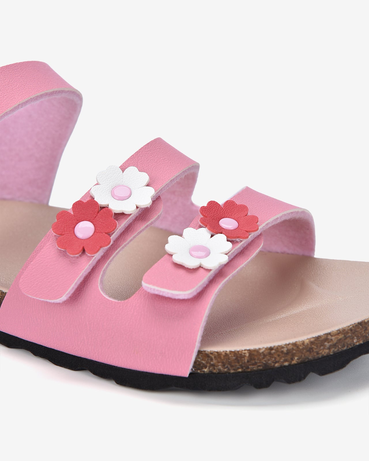 Giày Sandal Trẻ Em Zucia Hoa Nổi Xinh Xắn-STW08Hồng Color2