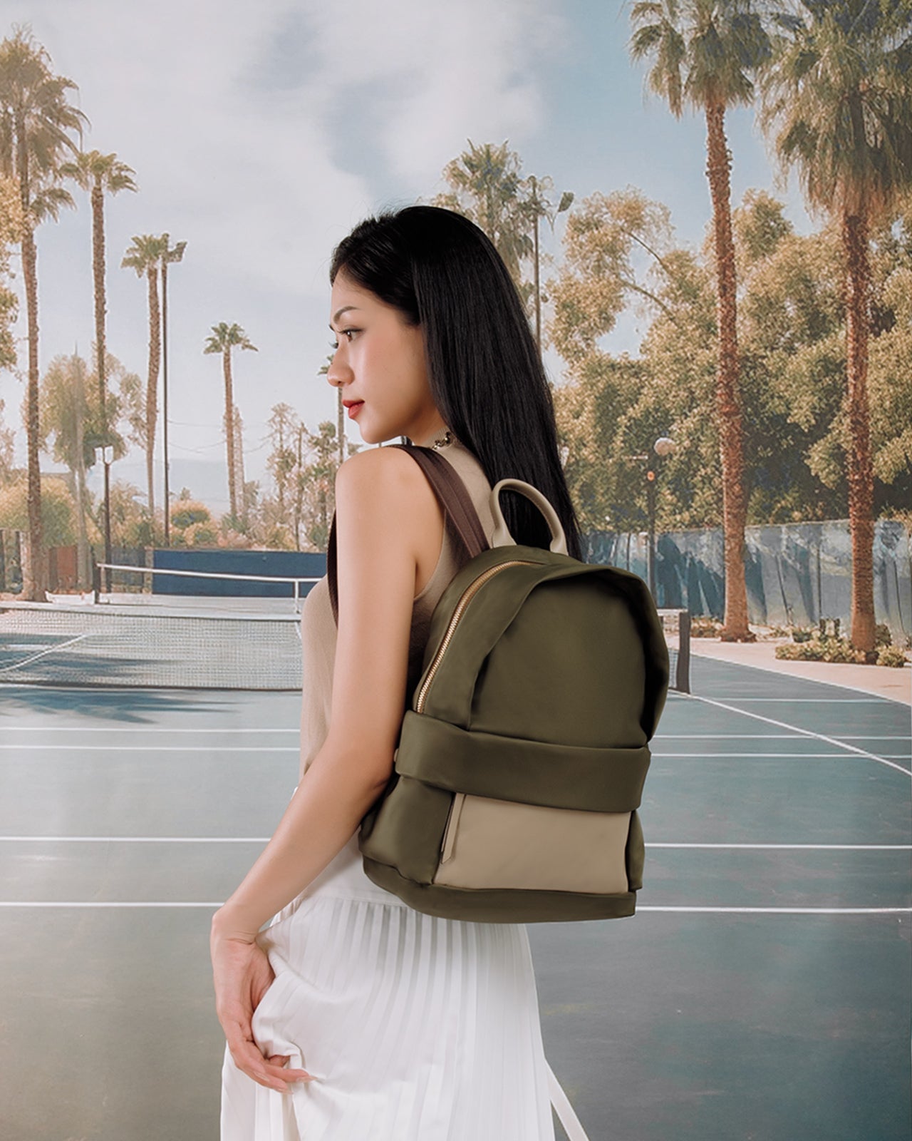 Balo Nữ Zucia The Rain Runner N19-HY19Xanh Lá Color1