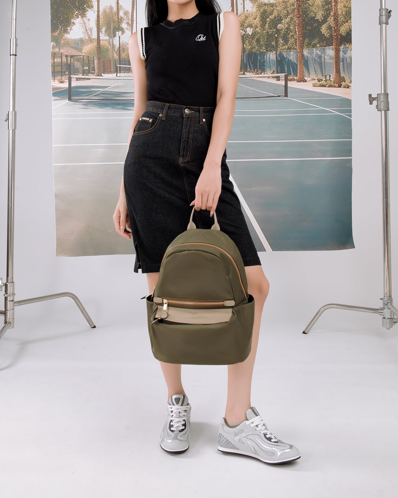 Balo Nữ Zucia The Rain Runner N20-HY20Xanh Lá Color1