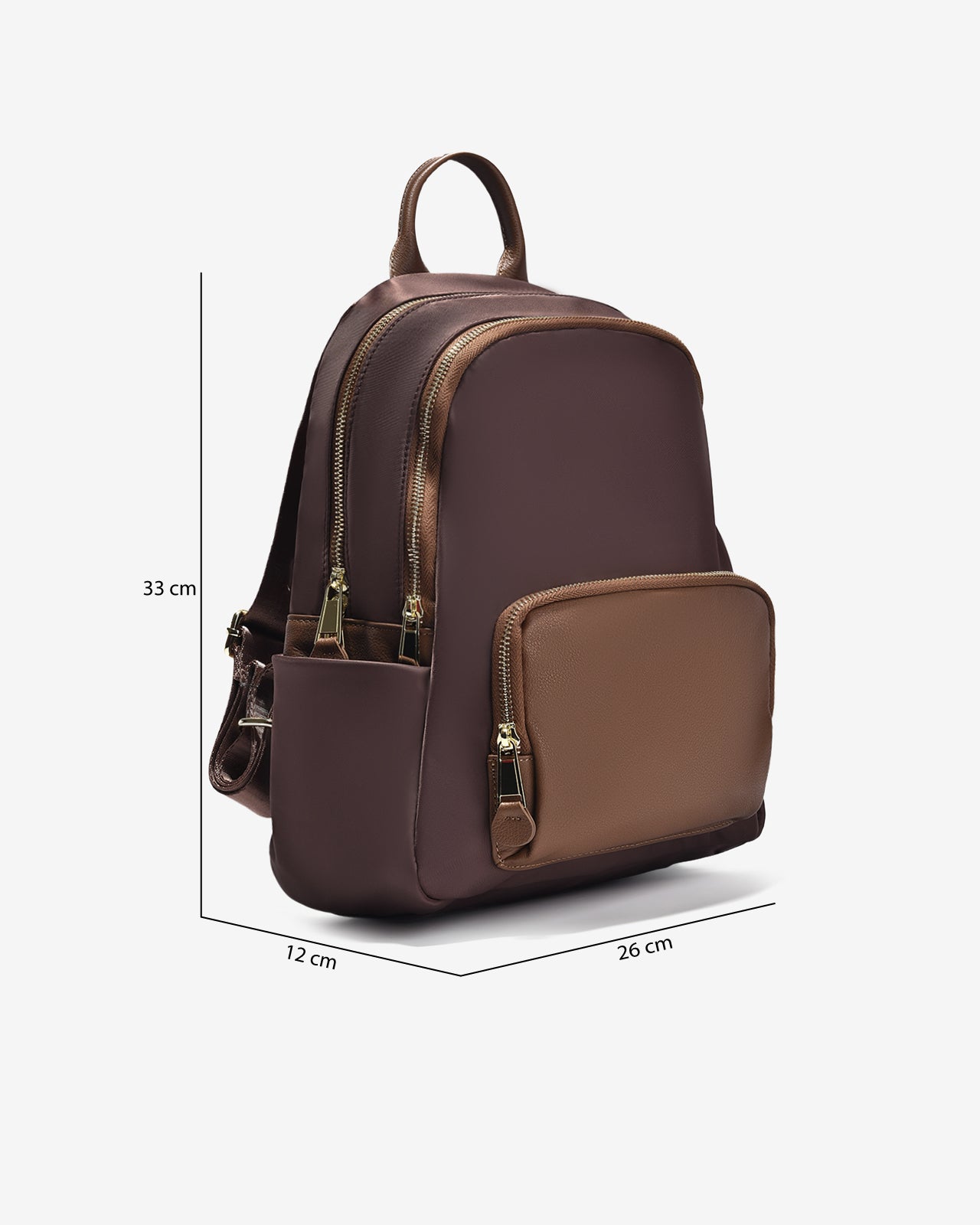 Balo Nữ Zucia The Rain Runner N26-HY26-Nâu Color1