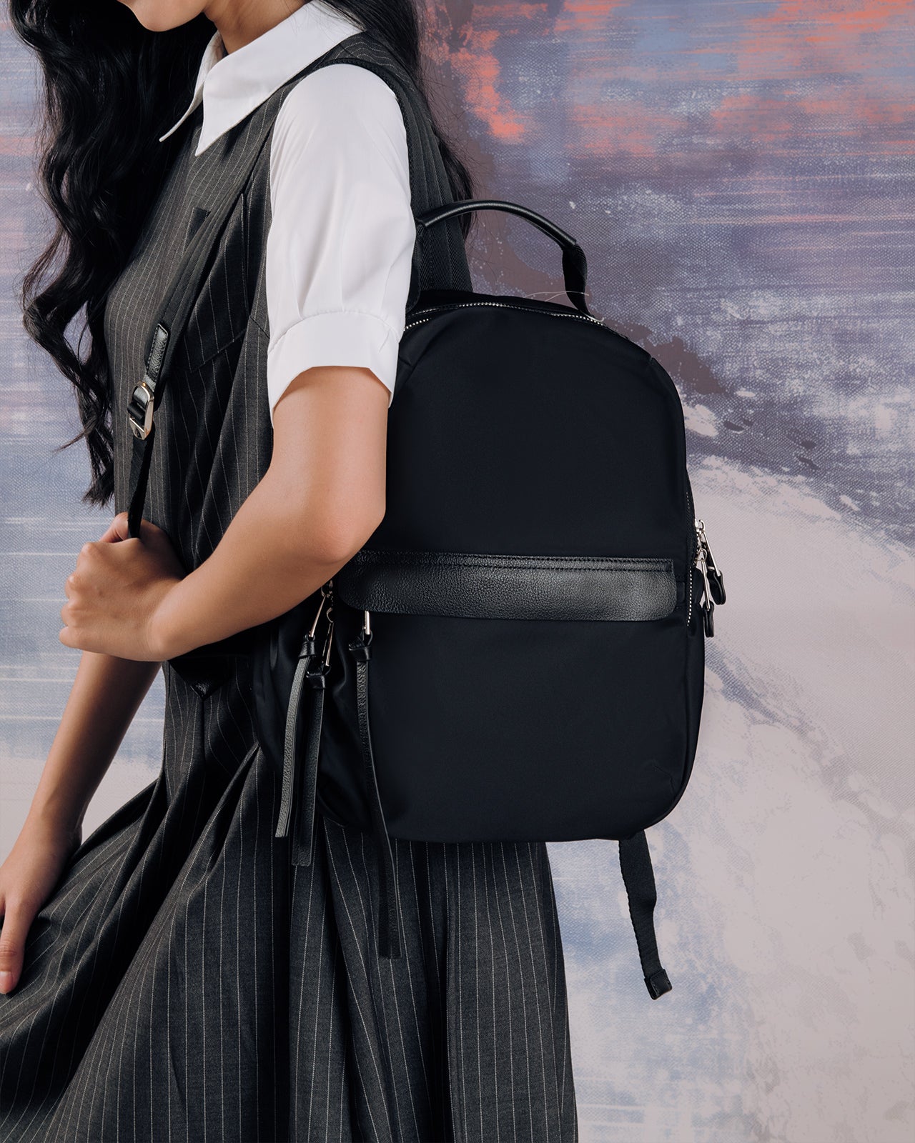 Balo Nữ Zucia The Rain Runner N46-HY46Đen Color1