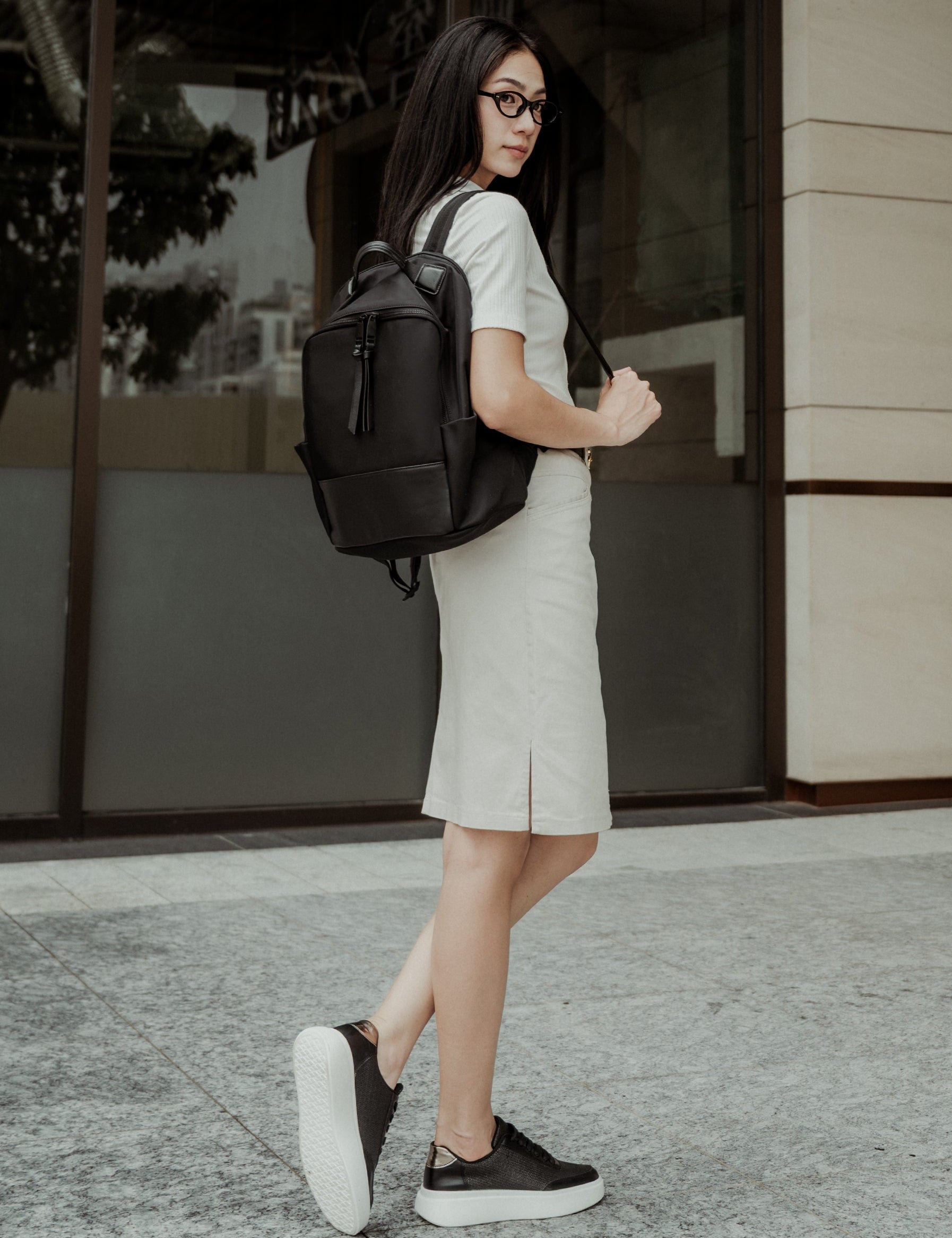 Balo Nữ Zucia The Rain Runner N47-HY47-Đen Color1