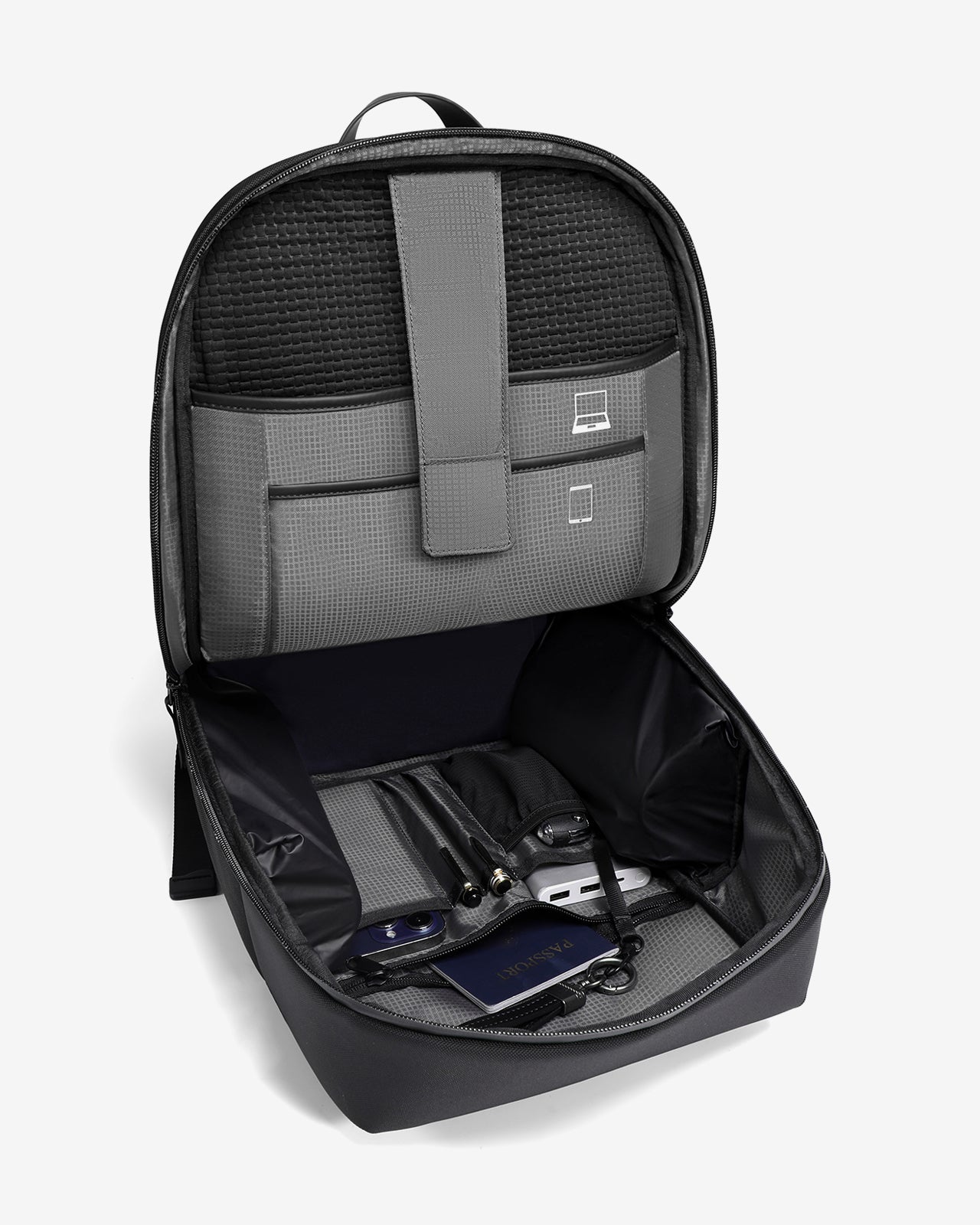 Balo Đeo Vai Lớn Zuciani Timeless Fusion N02-MJ02Đen Color1