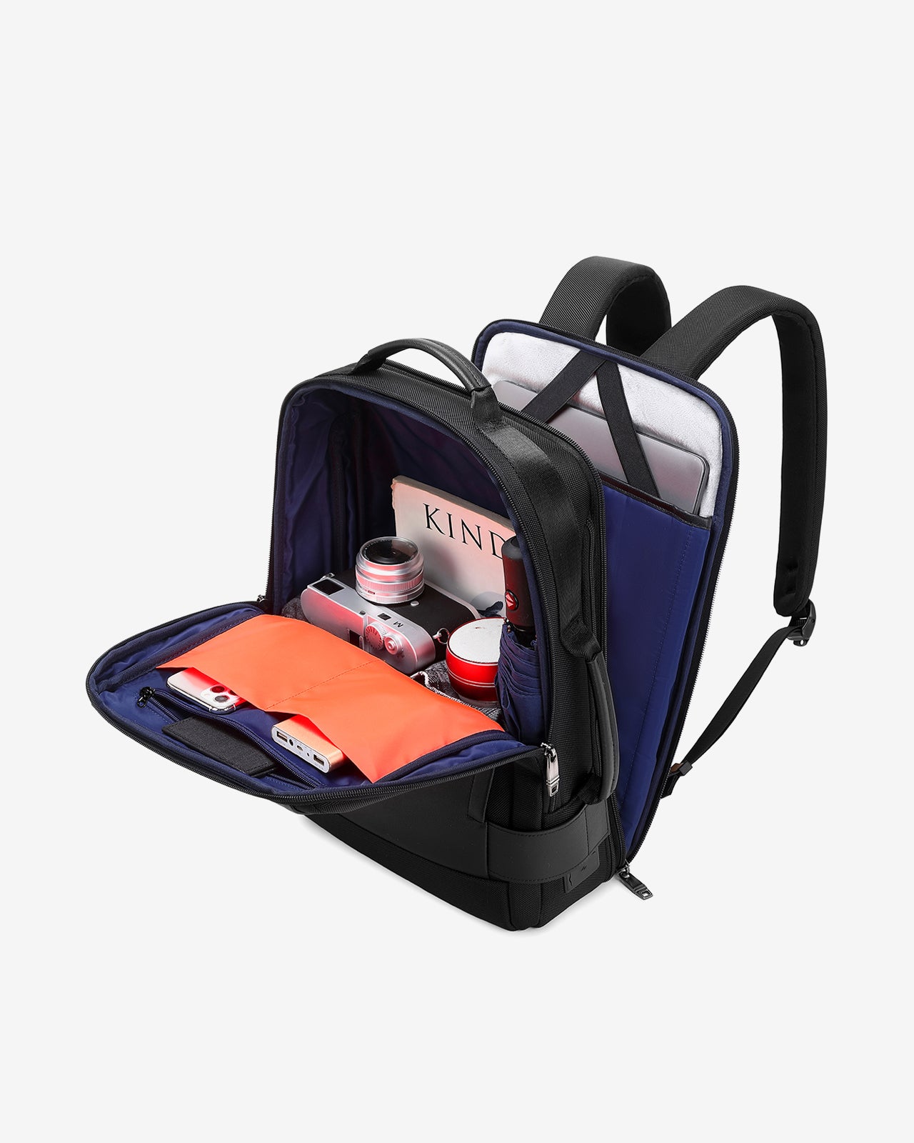 Balo Túi Xách Da Cao Cấp Zuciani Timeless Fusion N06-MJ06Đen Color1