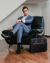 Túi Xách Tay Đeo Chéo Duffel Bag Da Cao Cấp Zuciani Timeless Fusion N12-MJ12Xanh Color1