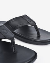 Dép Kẹp Đông Hải Quai To Dập Viền-D1820-Đen Color2