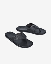 Dép Kẹp Đông Hải Quai To Dập Viền-D1820-Đen Color1