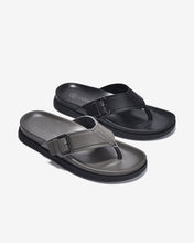 Dép Kẹp Nam Đông Hải Quai Da-D1823Xám Color1