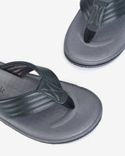 Dép Kẹp Nam Da Phối Vải-D3223Rêu Color2