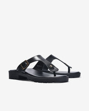 Dép Kẹp Nữ Đông Hải Quai T-Strap Khóa Vuông-D32E5Đen Color1