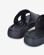 Dép Quai Ngang Đông Hải Viền Chỉ Phối Khóa-D3228-Đen Color2