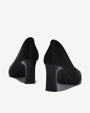 Giày Cao Gót Đông Hải Nhung Đính Đá-G5846Đen Color1