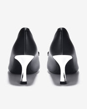 Giày Cao Gót Đông Hải Satin Gót Ánh Bạc-G81S7Đen Color1