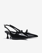 Giày Slingback Cao Gót Đông Hải Da Bóng Sang Trọng-G81S9Đen Bóng Color1