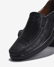 Giày Lười Nam Đông Hải Da Sần Thời Trang-G0064Đen Color1