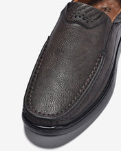 Giày Lười Nam Đông Hải Da Sần Thời Trang-G0064Nâu Color1