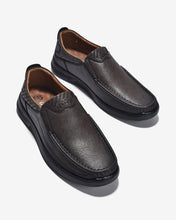 Giày Lười Nam Đông Hải Da Sần Thời Trang-G0064Nâu Color1