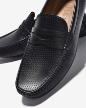 Giày Lười Nam Đông Hải Da Dập Thời Trang-G0348Đen Color1