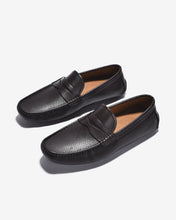 Giày Lười Nam Đông Hải Da Dập Thời Trang-G0348Nâu Color1