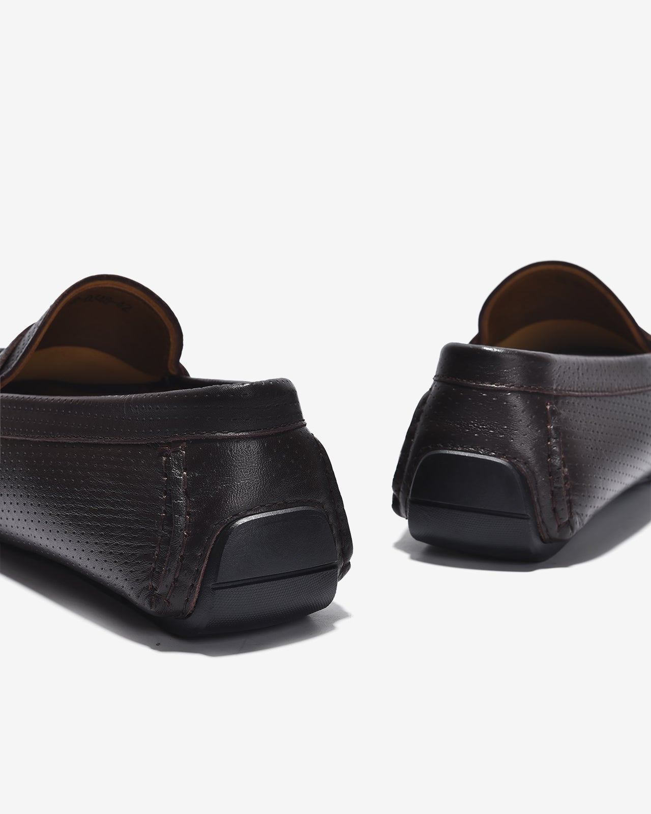 Giày Lười Nam Đông Hải Da Dập Thời Trang-G0348Nâu Color1