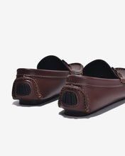 Giày Lười Driving Shoes Hoạ Tiết Horsebit-G2281Nâu Color1