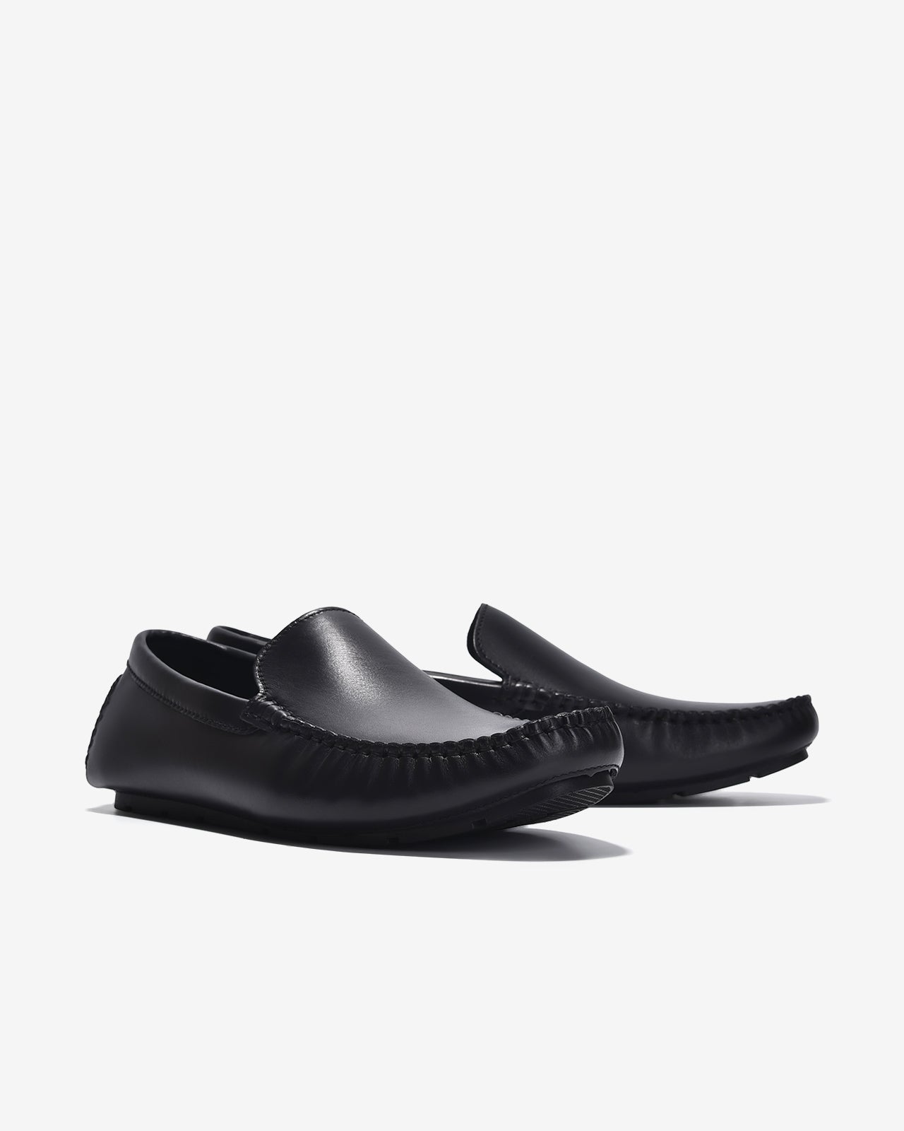 Giày Lười Driving Shoe Nam-G2282Đen Color1