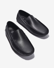 Giày Lười Vân Da Tự Nhiên-G2284Đen Color1