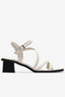 Giày Sandal Cao Gót Đông Hải Quai Đan Mảnh-S32F8-Kem Color1First