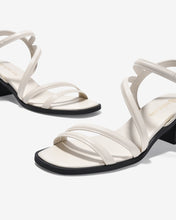Giày Sandal Cao Gót Đông Hải Quai Đan Mảnh-S32F8-Kem Color1