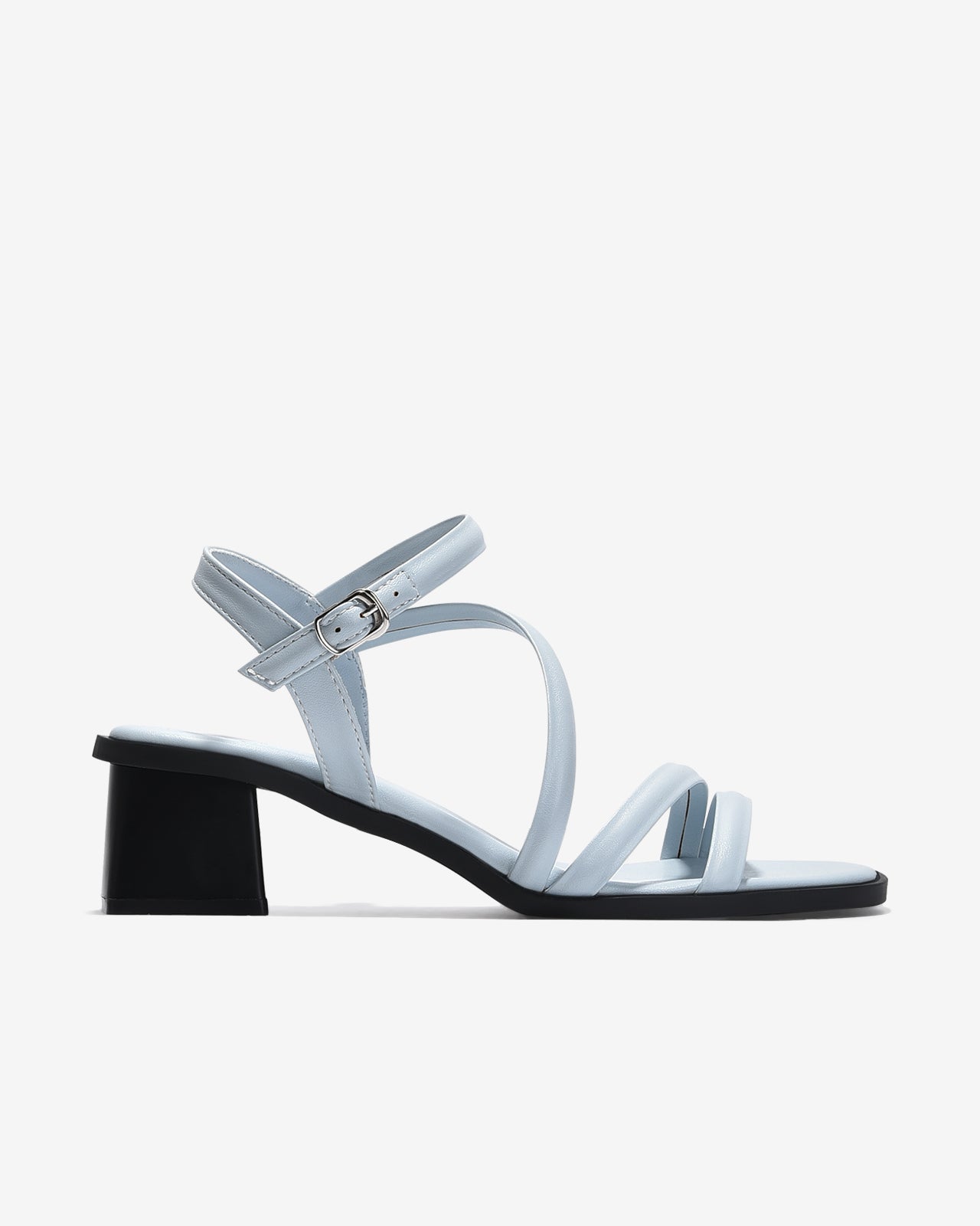 Giày Sandal Cao Gót Đông Hải Quai Đan Mảnh-S32F8-Xanh Color1First