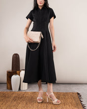 Giày Sandal Cao Gót Đông Hải Quai Đính Đá-S5843-Kem Bóng Color1