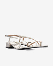 Sandal Cao Gót Đông Hải Quai Đan Chéo Xỏ Ngón-S5901Trắng Color1