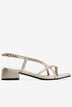 Sandal Cao Gót Đông Hải Quai Đan Chéo Xỏ Ngón-S5901Vàng Color1First