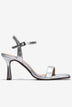 Giày Sandal Cao Gót Đông Hải Mũi Vuông Quai Mảnh-S81T1Xám Color1First