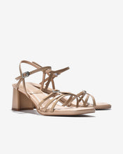 Giày Sandal Cao Gót Zuciani Thiết Kế Ankle Strap-SCL02Kem Color1