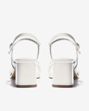 Giày Sandal Cao Gót Zuciani Phong Cách Ankle Strap-SCL02Trắng Color2