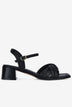 Giày Sandal Cao Gót Zuciani Quai Xoắn-SYM07-Đen Color1First