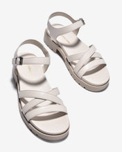 Giày Sandal Đông Hải Quai Mảnh Đan Chéo-S32E8-Kem Color1