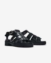 Giày Sandal Đông Hải Quai Song Song Cách Điệu-S32F9Đen Color1