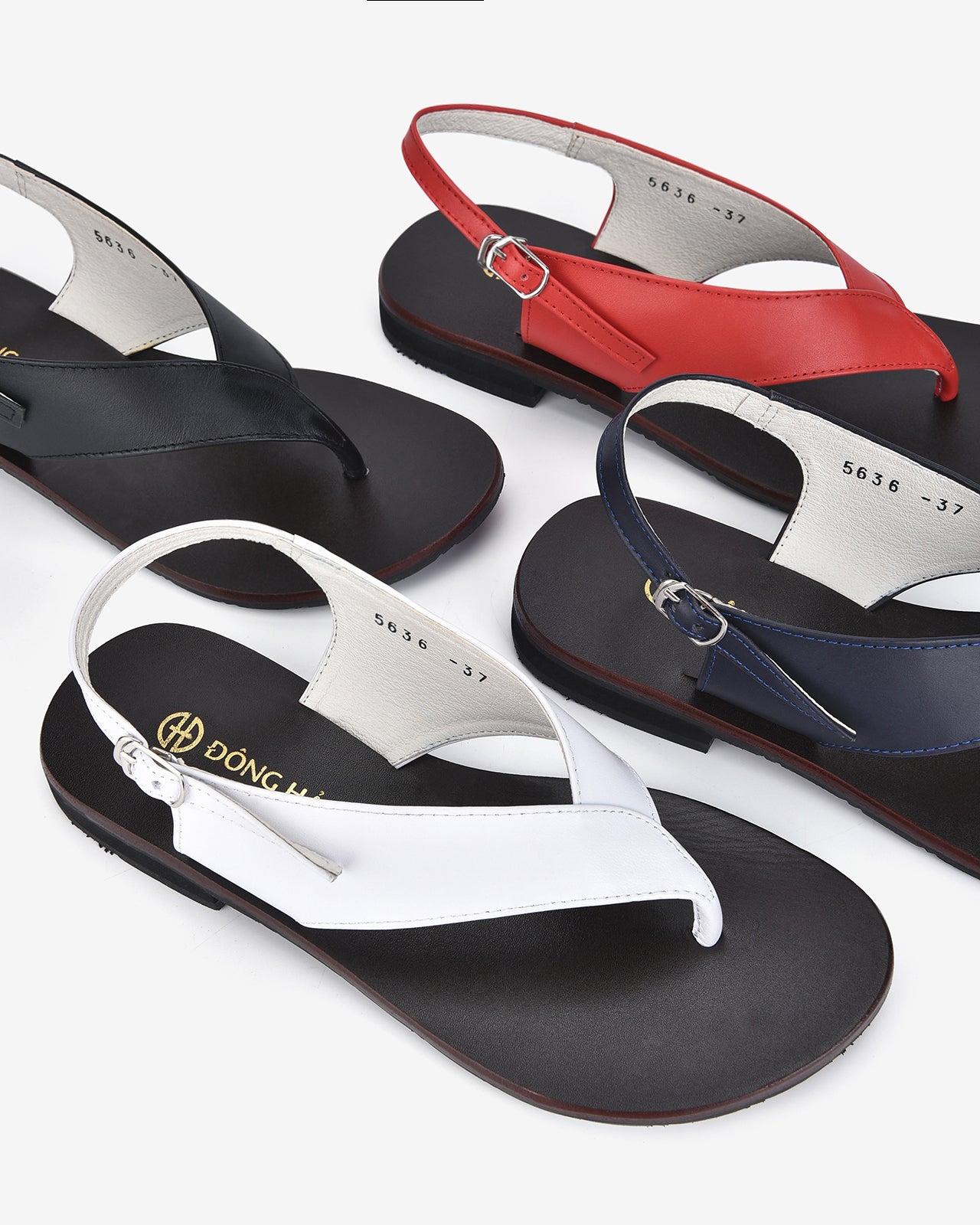 giày sandal nữ đông hải s5636 đen Color1